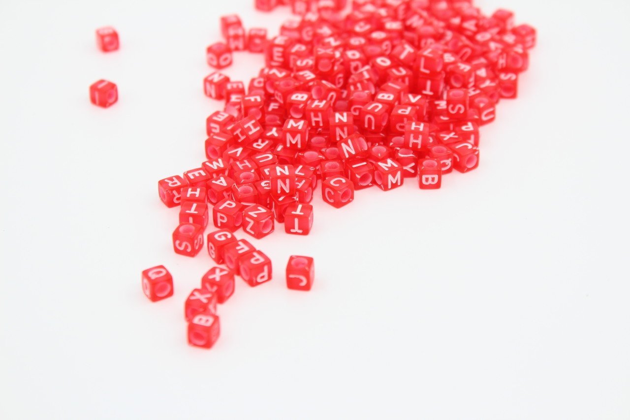 Kırmızı Fosforlu Harf 100gr