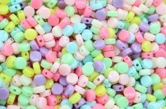 Basık Renkli Boncuk 10gr