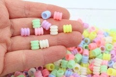 Silindir Renkli Boncuk 10gr