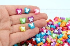 Renkli İçi Beyaz Kelebek 10gr