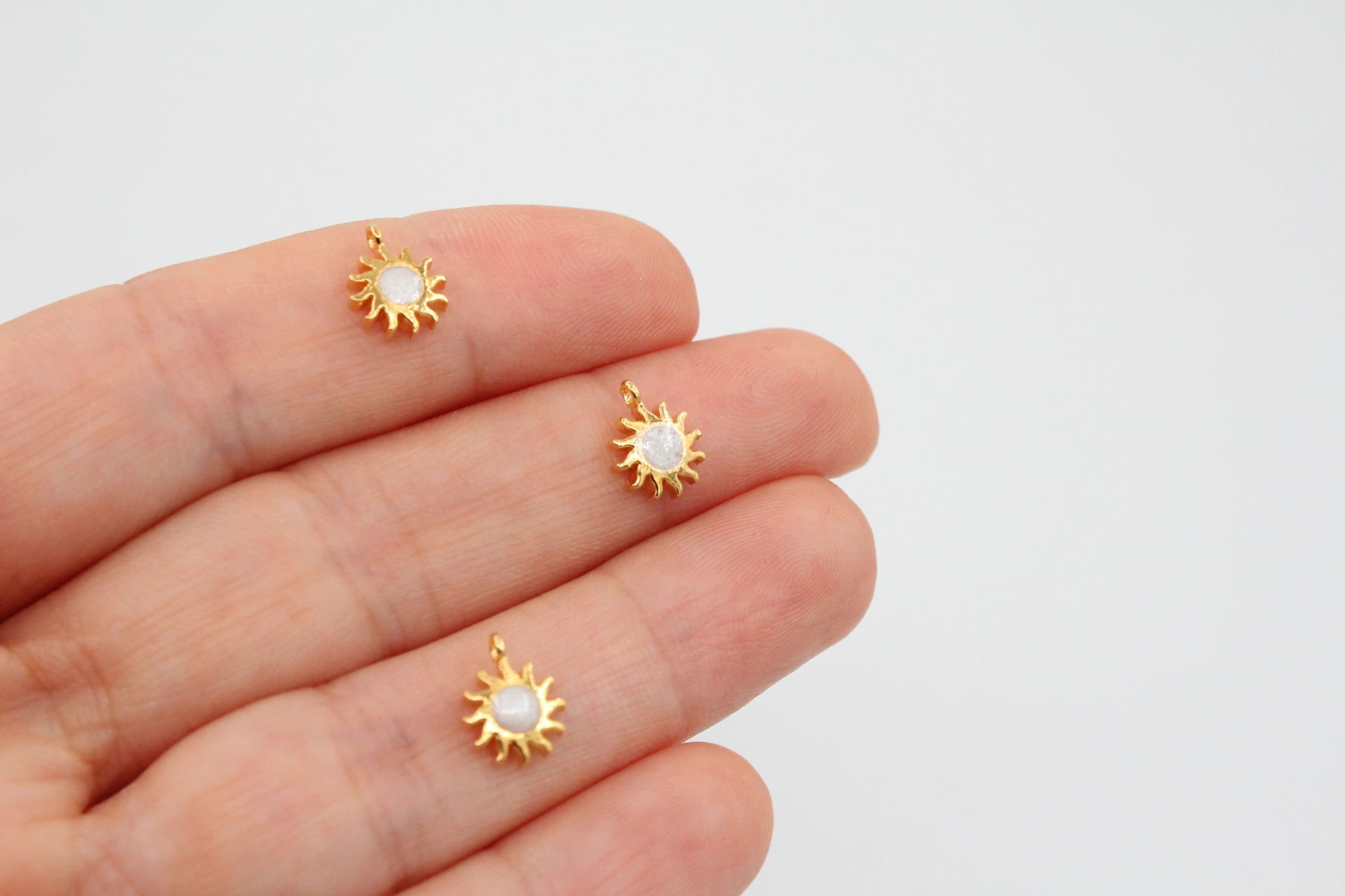 Altın Kaplama Mineli Mini Güneş