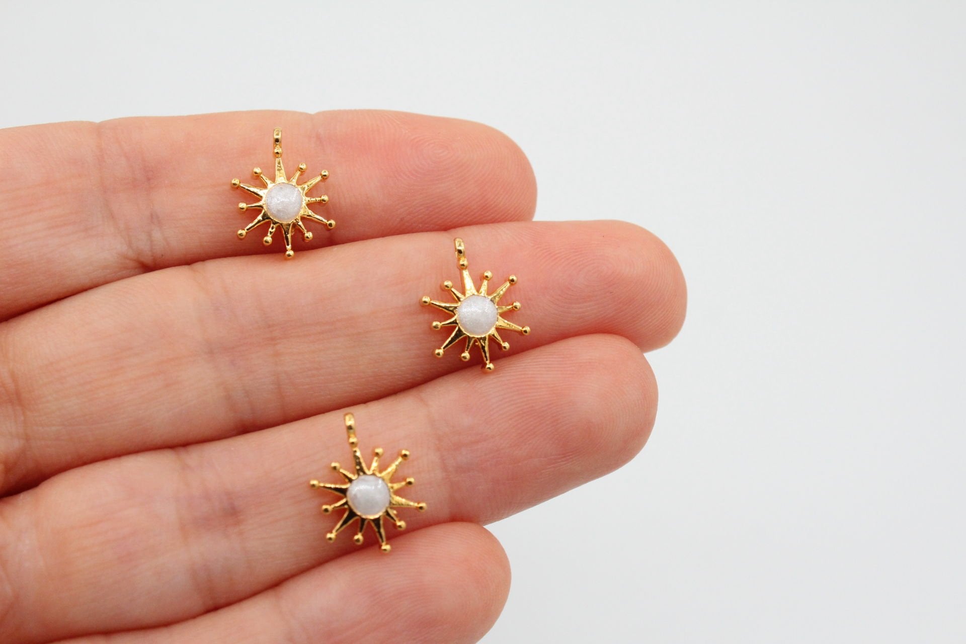 Altın Kaplama Mineli Mini Kutup Yıldızı