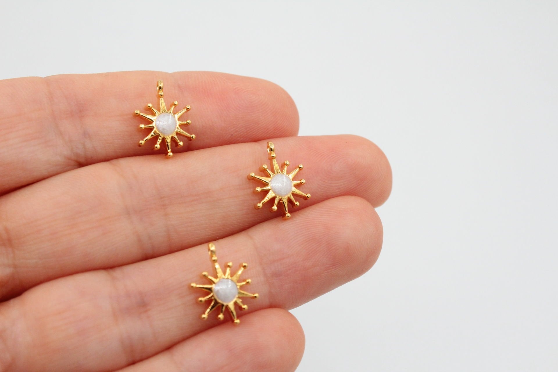 Altın Kaplama Mineli Mini Kutup Yıldızı