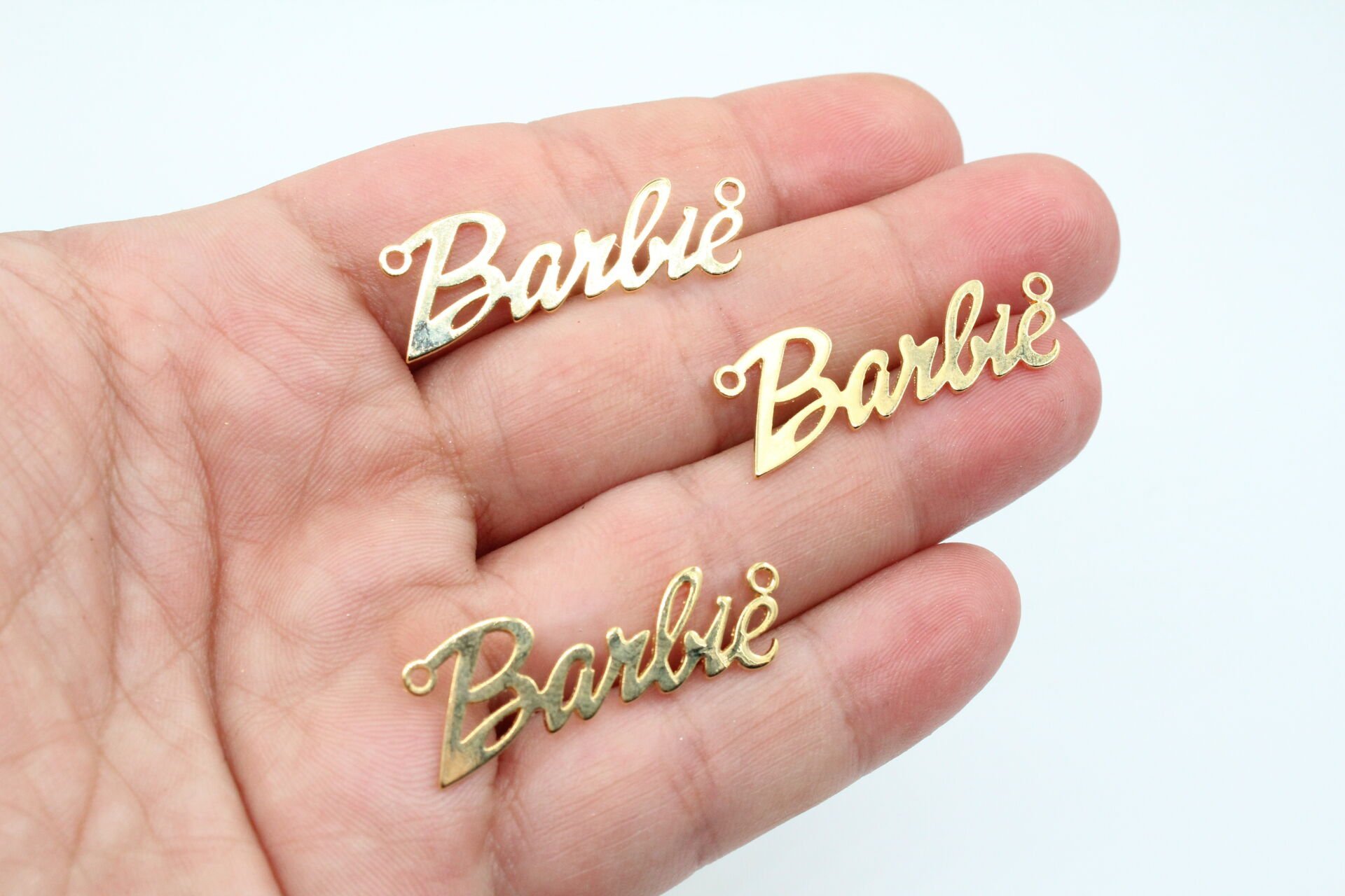 Altın Kaplama ''BARBİE'' Yazılı Uç