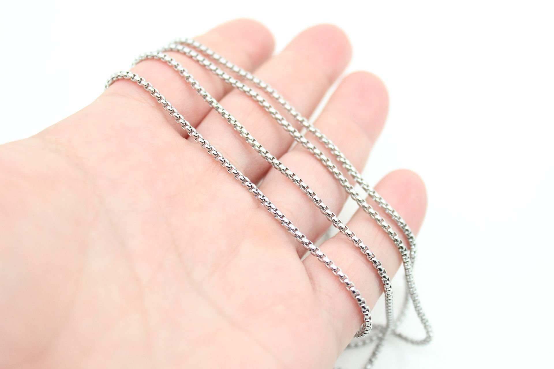 Çelik Gümüş Hasır Zincir