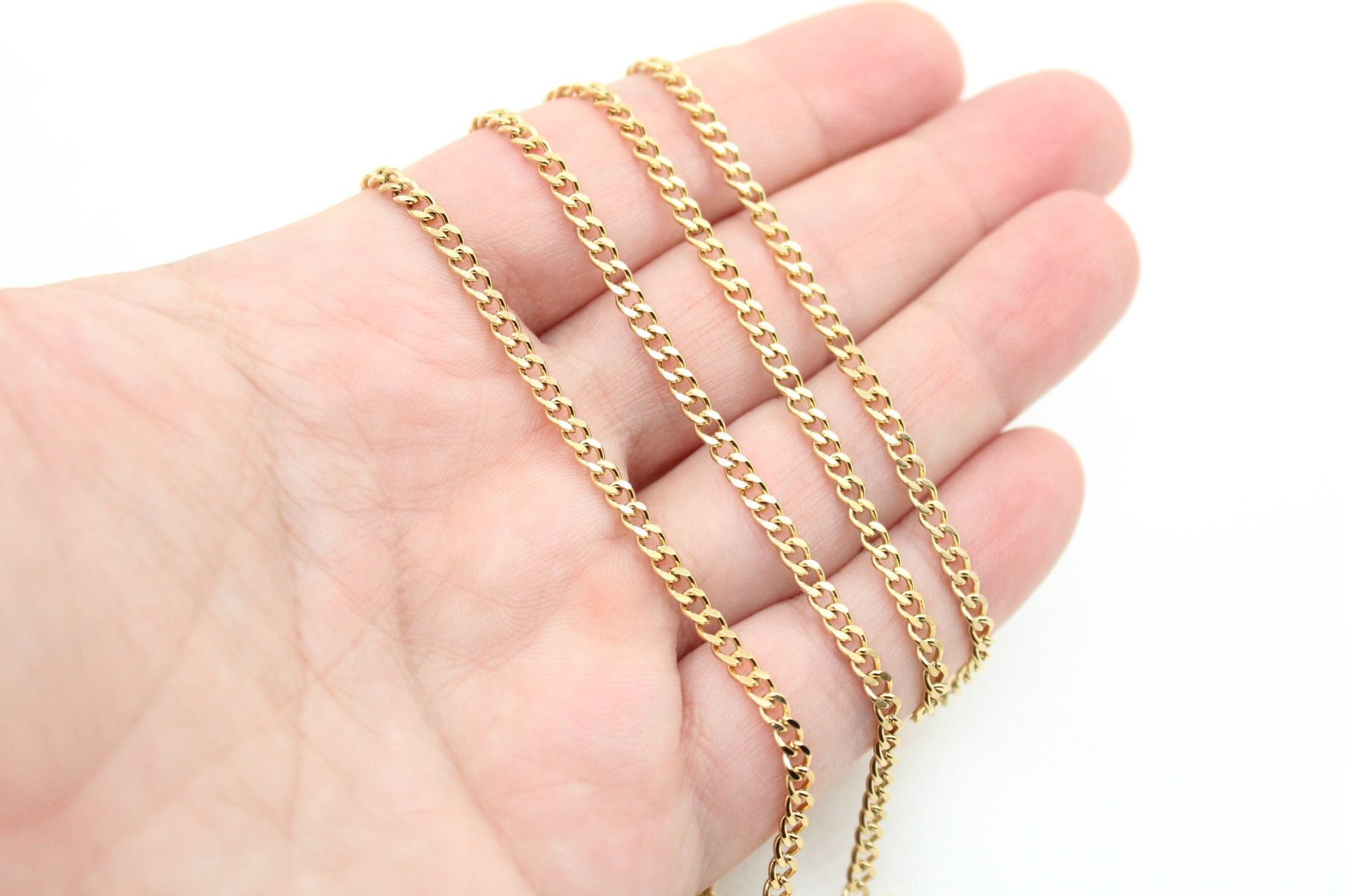 Çelik Basık Traşlı Zincir