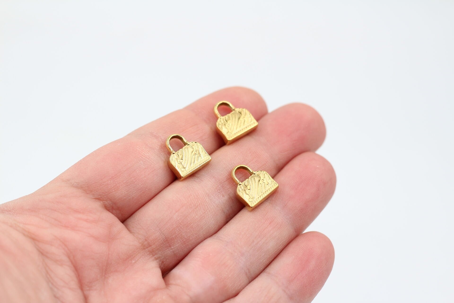 Çelik Çanta Kolye Ucu