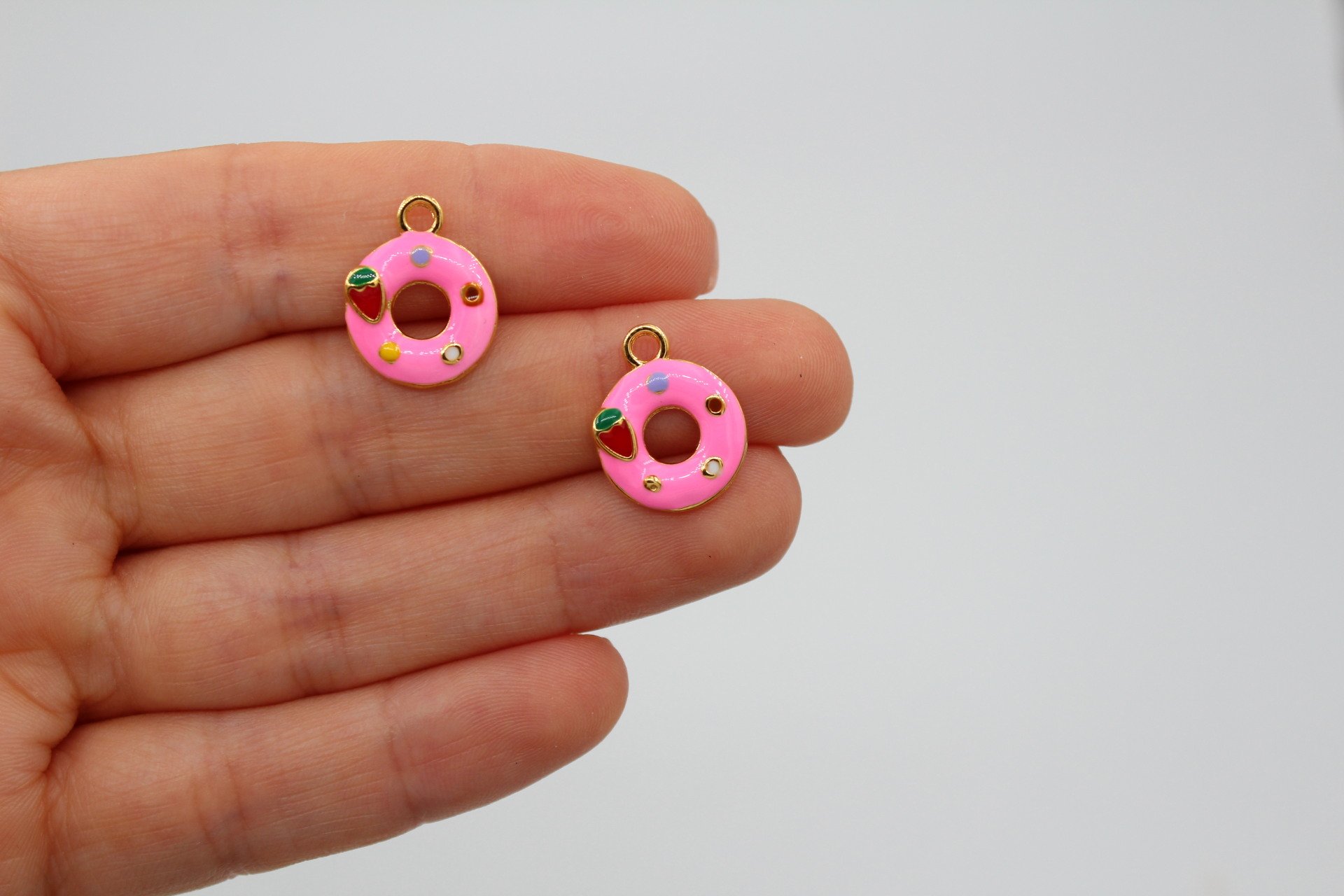 Altın Kap. Yeni Donut Pembe