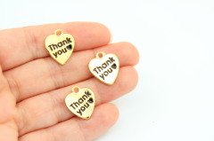 Altın Kap. ''Thank You'' Siyah