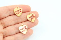 Altın Kap. ''Thank You'' Kırmızı
