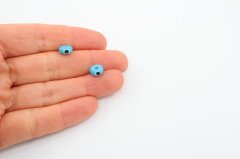 Yuvarlak Nazar Boncuğu Murano 6mm