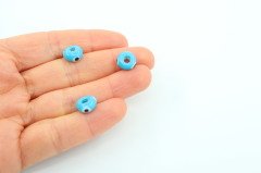 Yuvarlak Nazar Boncuğu Murano 8mm