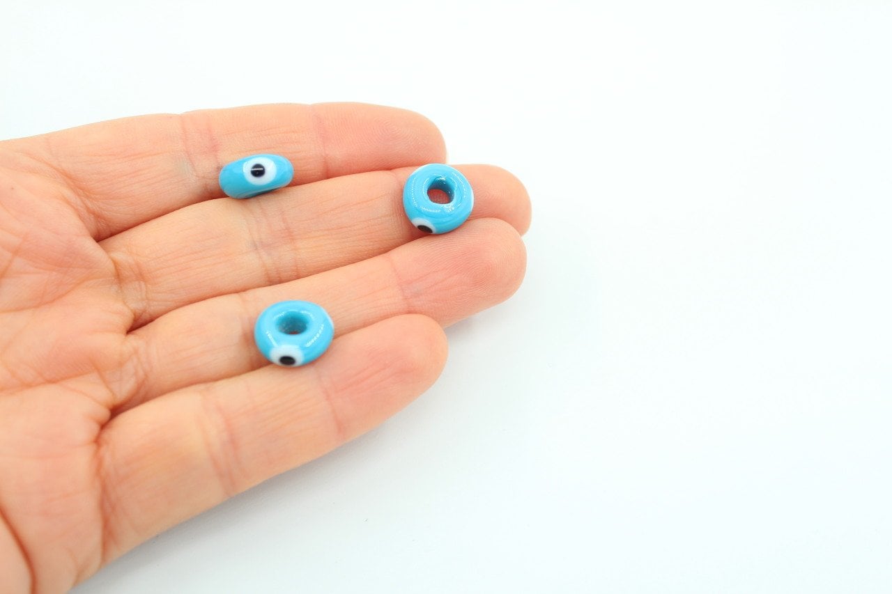 Yuvarlak Nazar Boncuğu Murano 10mm