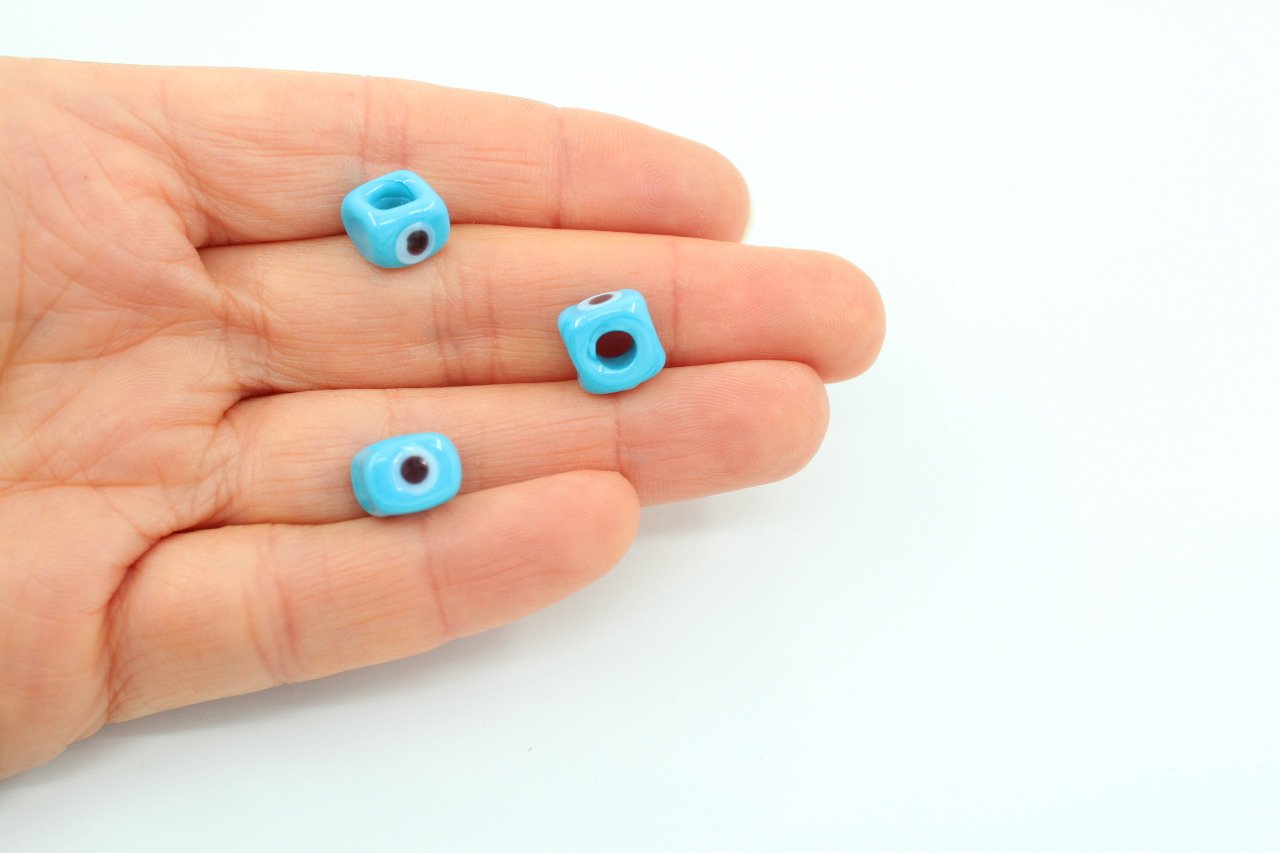 Küp Nazar Boncuğu Murano 10mm