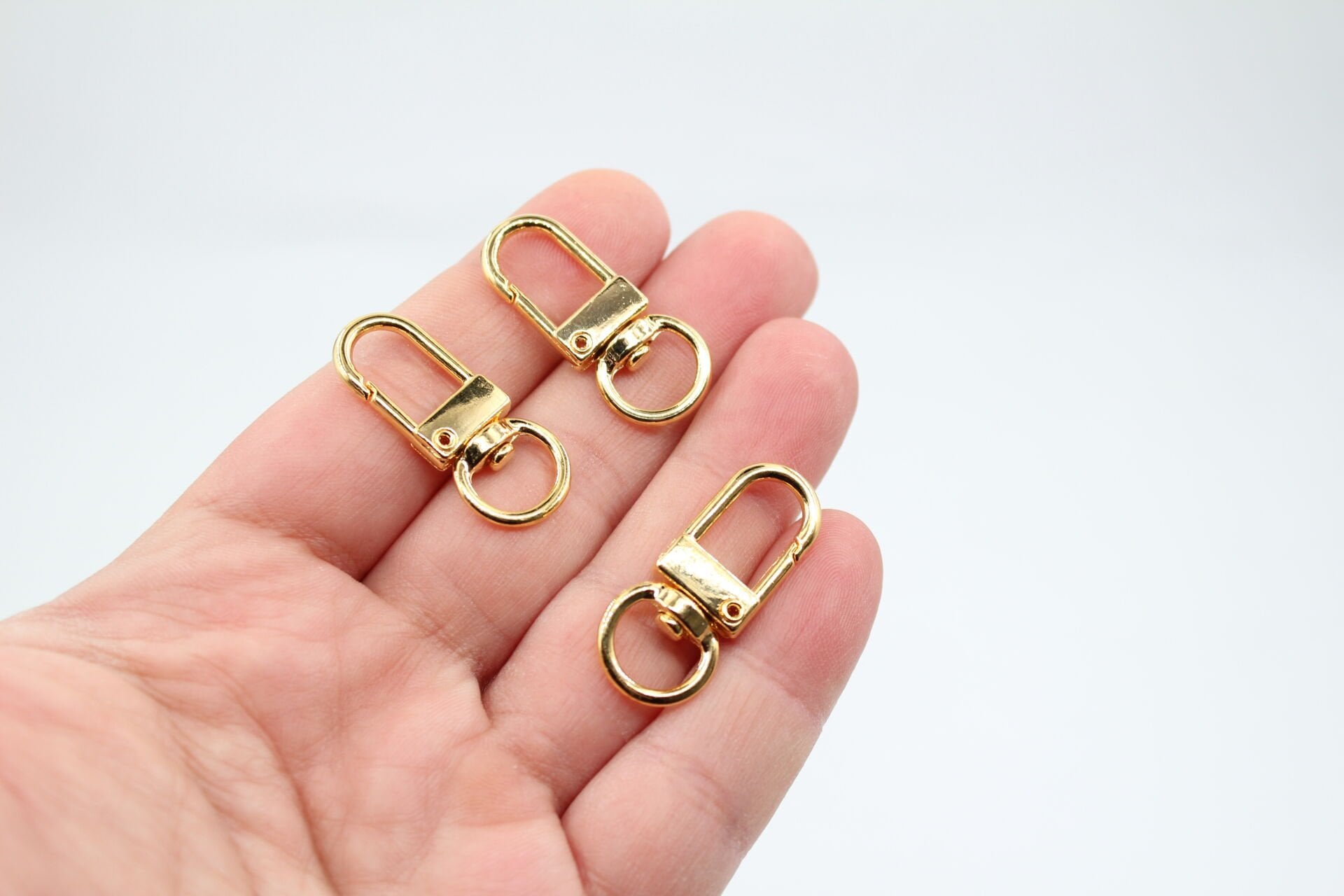 Altın Kaplama Uzun Anahtarlık