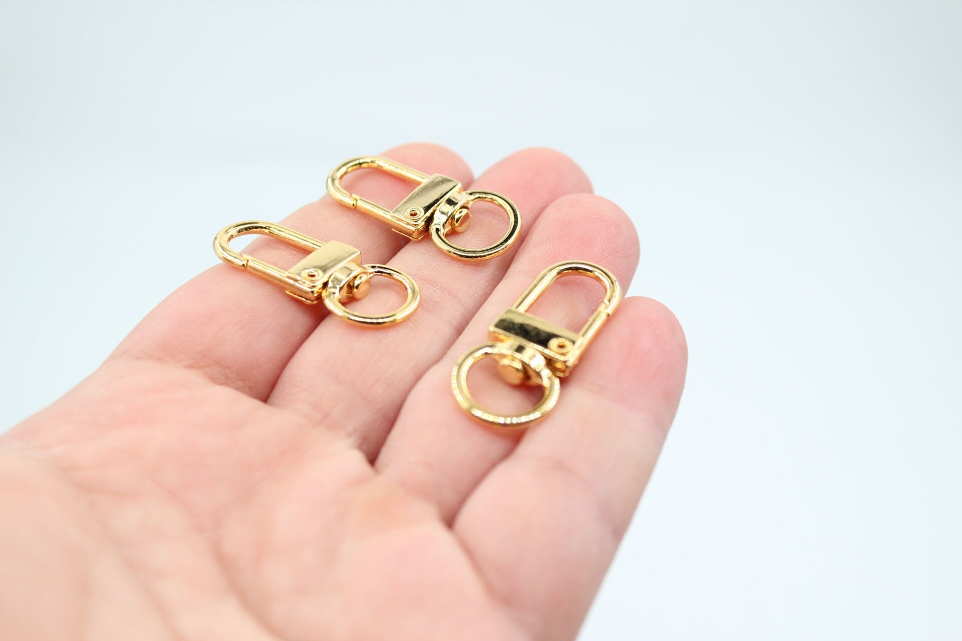 Altın Kaplama Uzun Anahtarlık