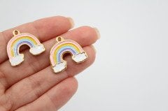 Altın Kap. Gökkuşağı Pastel Renkli
