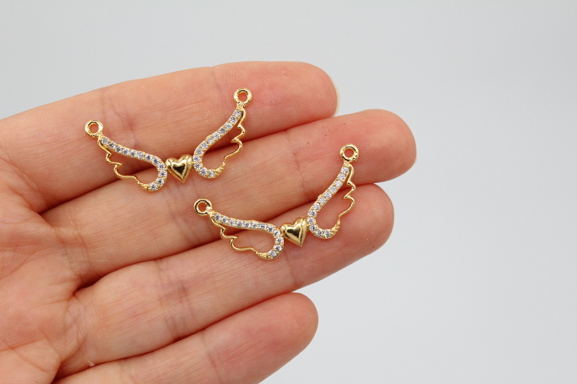 Altın Kap. Kalpli Melek Kanadı