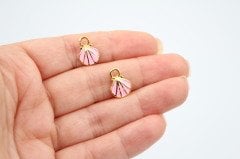 Altın Kap. Mini İstiridye Pembe