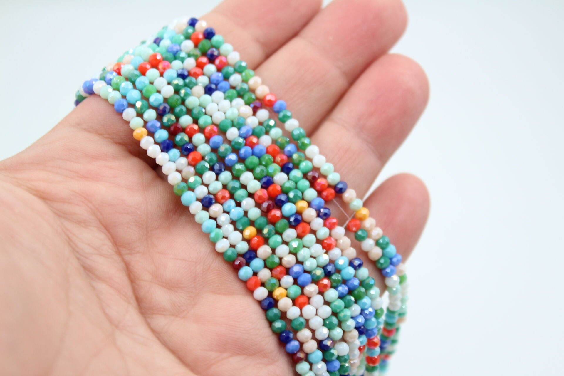 2mm Basık Kristal Mix
