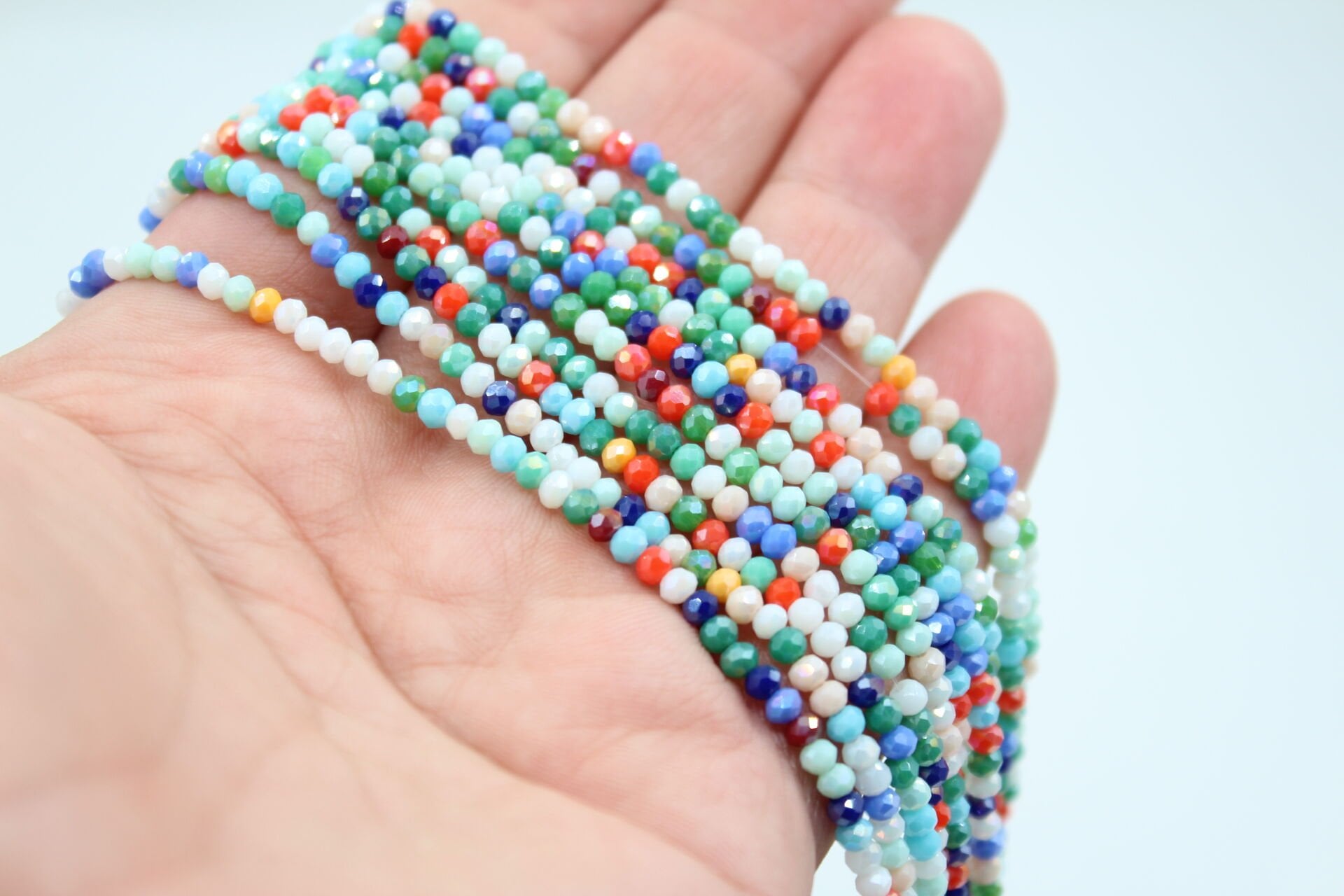 2mm Basık Kristal Mix