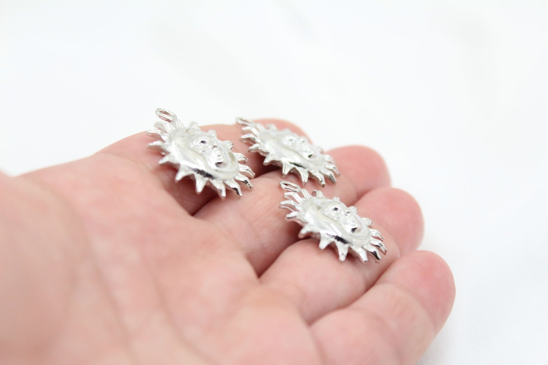 Rodyum Kaplama Ay Güneş İfadesi