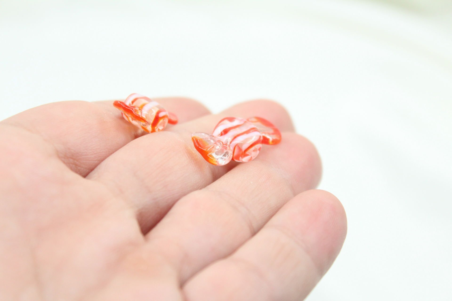 Çizgili Basık Şeker Murano