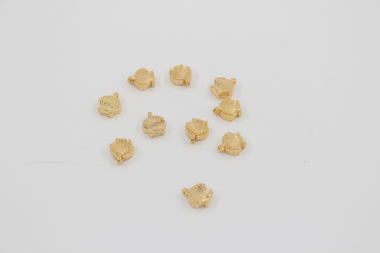 Altın Kap. Sallantı Deniz Kabuğu 10gr