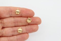 Altın Kap. Sallantı Deniz Kabuğu 10gr