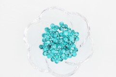 6mm Turkuaz Damarlı Boncuk 50gr