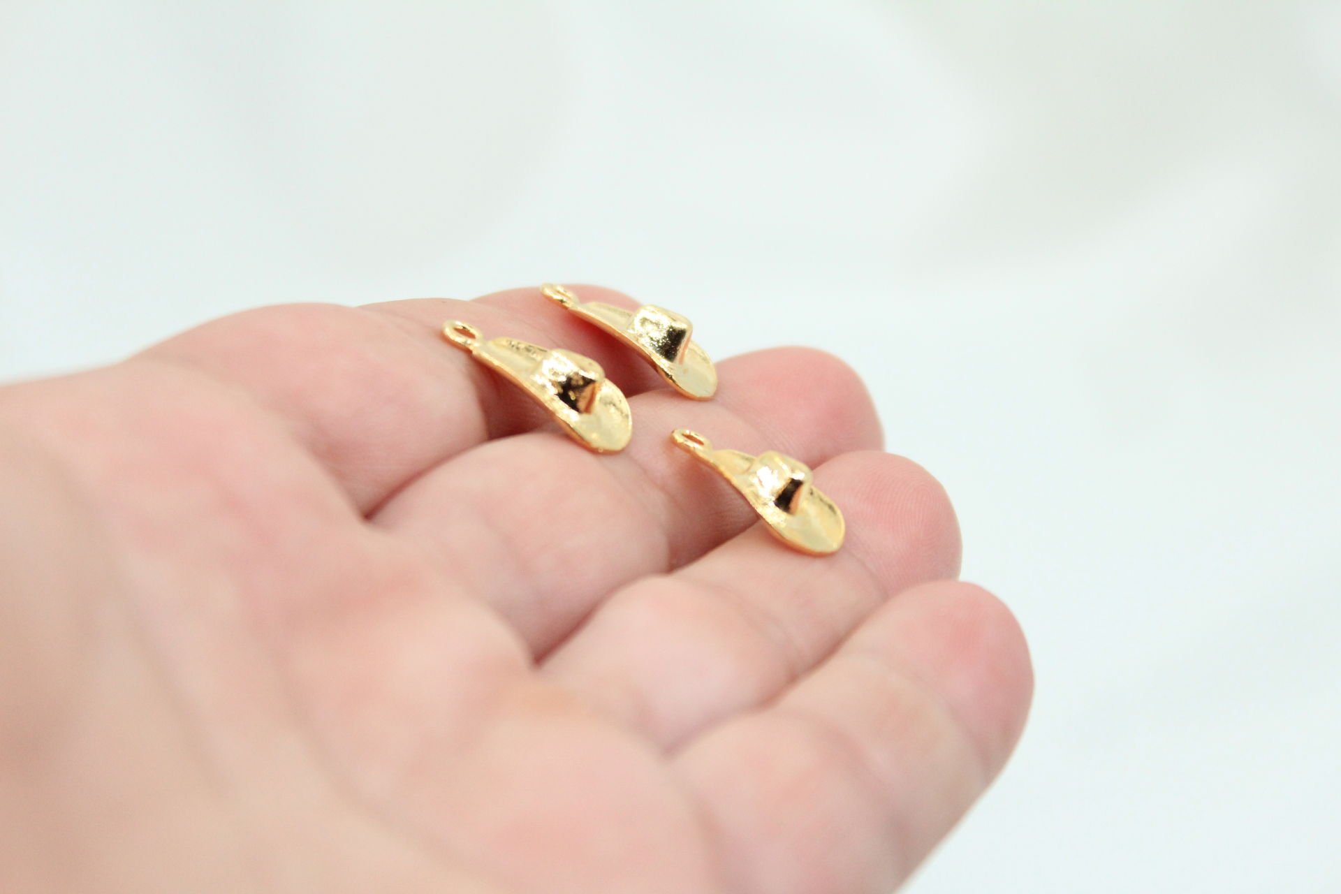 Altın Kaplama Döküm Küçük Şapka