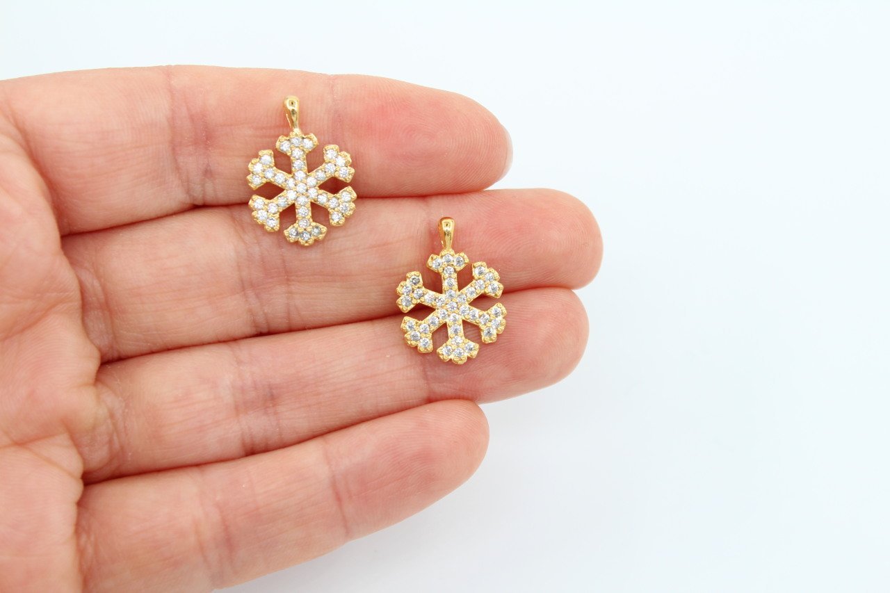 Altın Kap. Yılbaşı Kar Tanesi