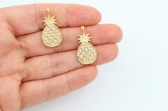 Altın Kap. Zirkon Ananas