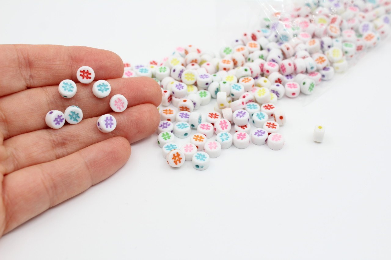 Basık Hashtag Harf 50gr