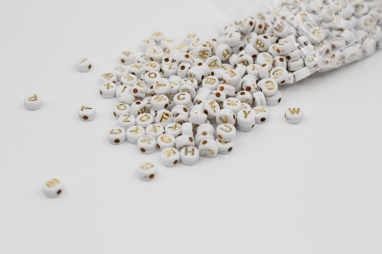 Beyaz Altın Harf 100gr