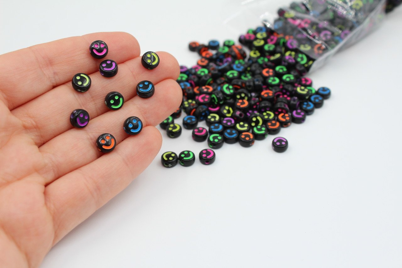 Siyah Renkli Gülen Yüz 10gr