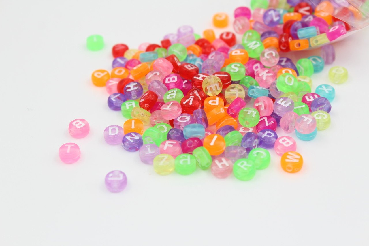 Renkli Fosforlu Harf 100gr