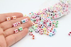 Renkli Kalp Harf 50gr