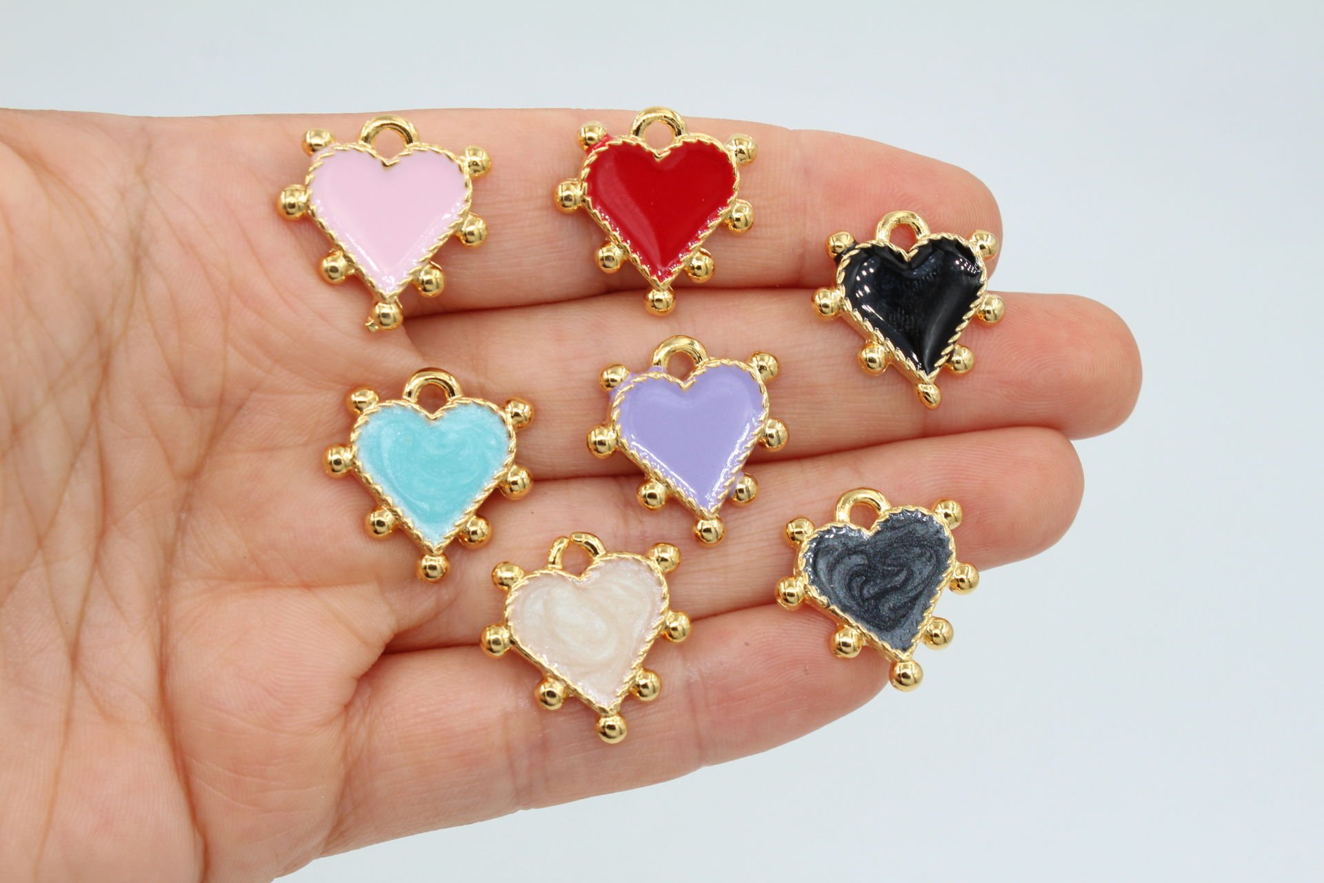 Altın Kaplama Mineli Kalp