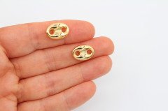 Lak Kap. Oval Aparat Gold